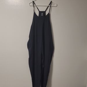 Black Jumpsuit with Spaghetti Straps